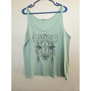 Bella + Canvas Women's Austin / Western Racerback Tank, Size L